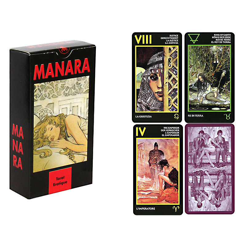 Карті Таро Єротина Таро Манара - Manara The Erotic Tarot Lo Scarabeo Карті Таро Єротина Таро Манара - Manara The Erotic Tarot Lo Scarabeo