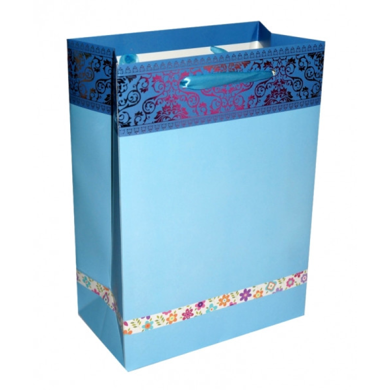 Пакет подарунковий Кант Блакитний