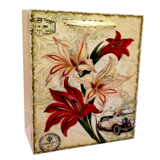 Пакет подарунковий Вінтаж великий №3