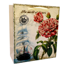 Пакет подарунковий Вінтаж великий №4