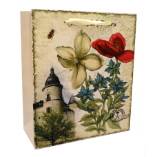 Пакет подарунковий Вінтаж найбільший №1