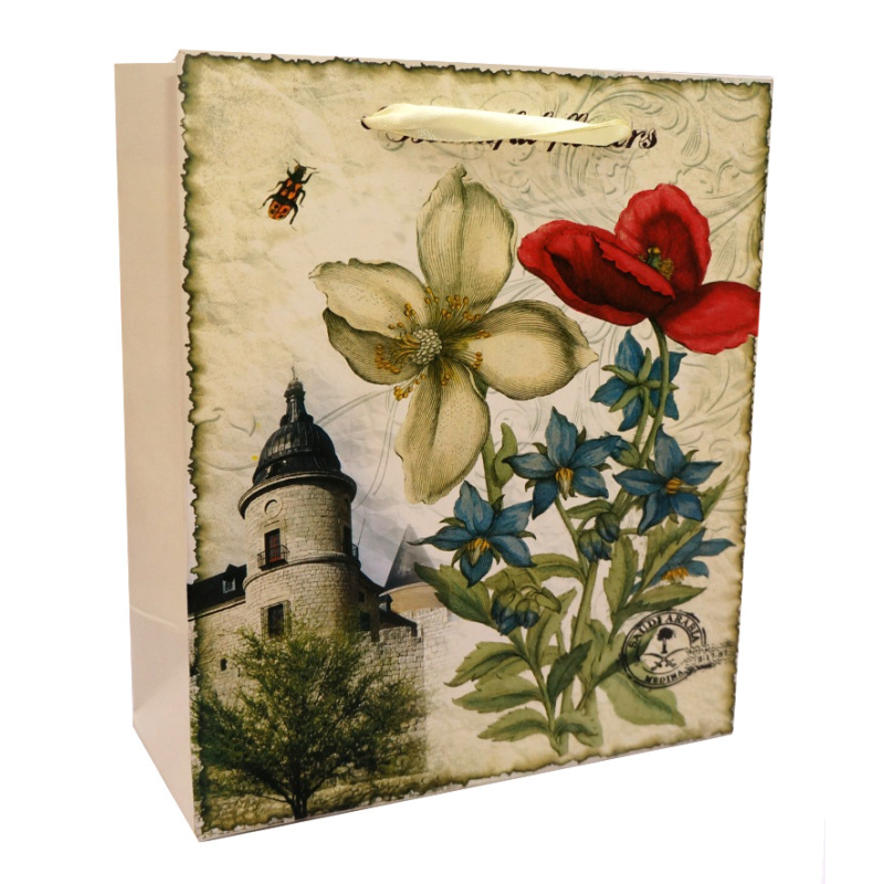 Пакет подарунковий Вінтаж найбільший №1