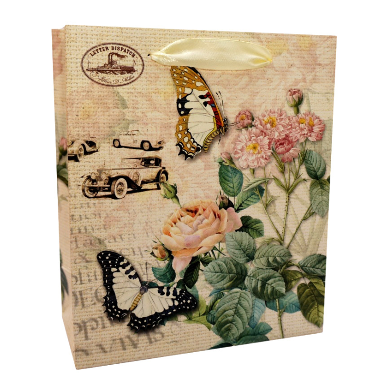 Пакет подарунковий Вінтаж найбільший №5 Пакет подарунковий Вінтаж найбільший №5