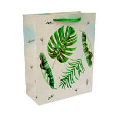 Пакет подарунковий картонний Листя №3