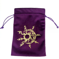 Мішечок для карт Таро “Пісня вогню“ бордовий