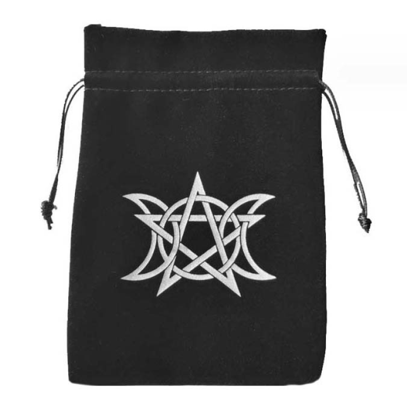 Мішечок для карт Таро “Вікка“ чорний