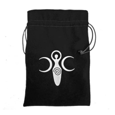 Мішечок для карт Таро “Богиня Віккі“ чорний