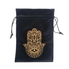 Мішечок для карт Таро “Хамса“ чорний