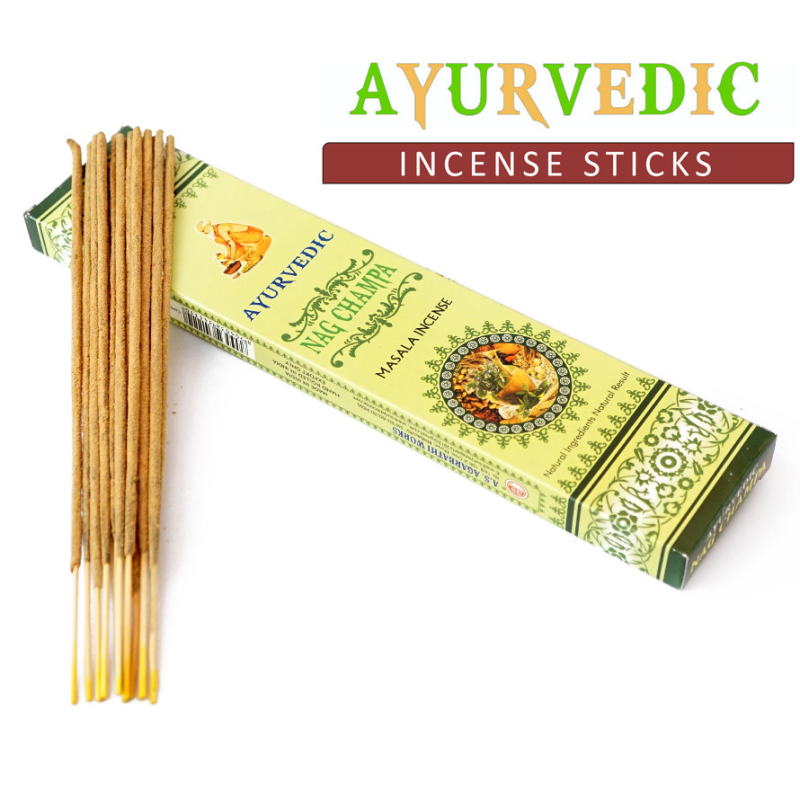 Ayurvedic Nag Champa (плоска пачка) 20 грам