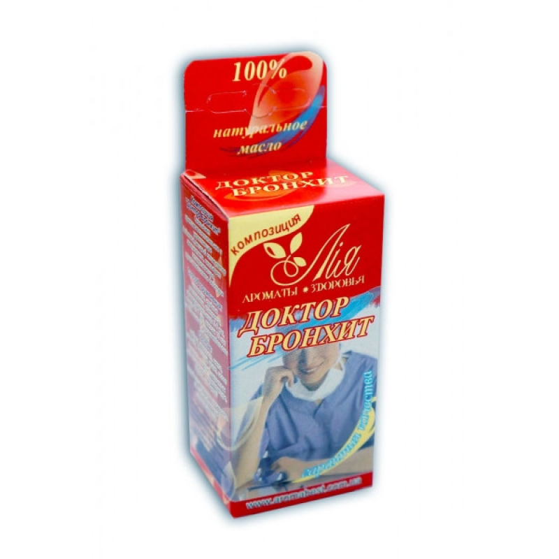 Доктор бронхіт (ефірно - олійна композиція 5 мл.)
