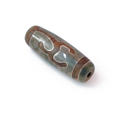 Бусина ДЗІ зелена Зелена Тара