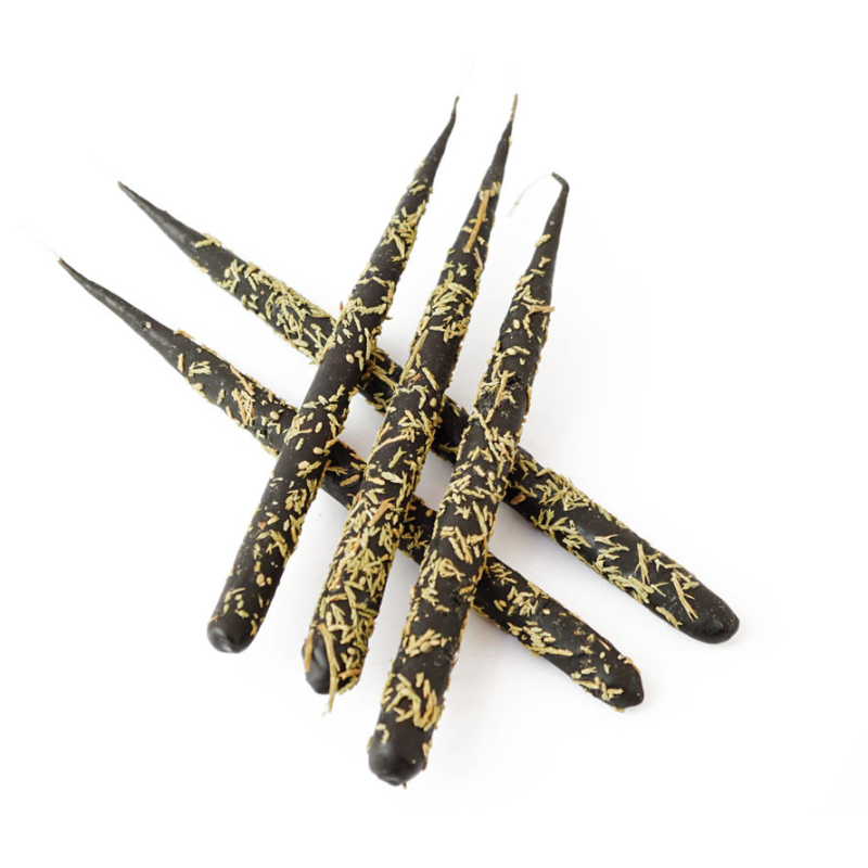 Свічка макана чорна З ялівцем Свічка макана чорна З ялівцем