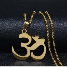 ОМ жовтий метал з ланцюжком 60см.