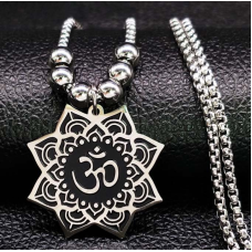 ОМ білий метал з ланцюжком 60см.