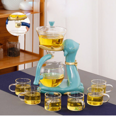 Сервіз Лінивий чай + 6 чашок Оленя блакитний 350мл.