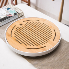 Чабань круглий Смужка Білий