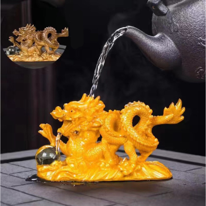 Чайна іграшка Коричневий Дракон