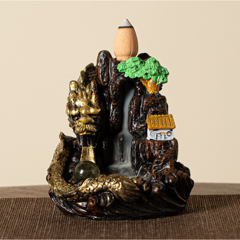 Підставка Рідкий дим Дракон, що звивається №1 Підставка Рідкий дим Дракон, що звивається №1