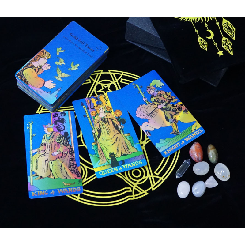Набір з картами Таро Gold Foil Tarot