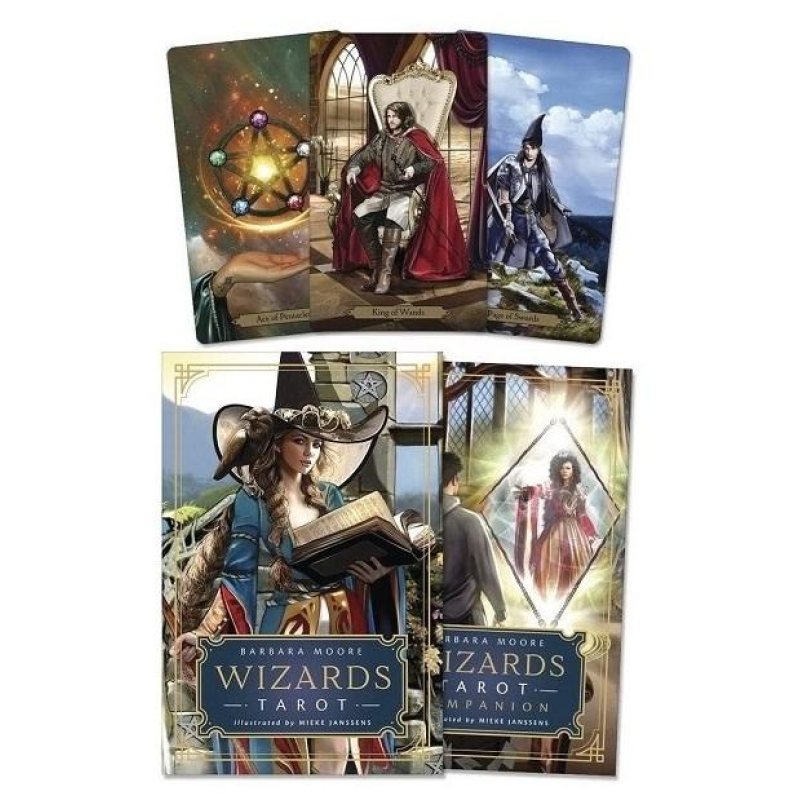 Карты Таро Чарівників - Wizards Tarot (Barbara Moore)