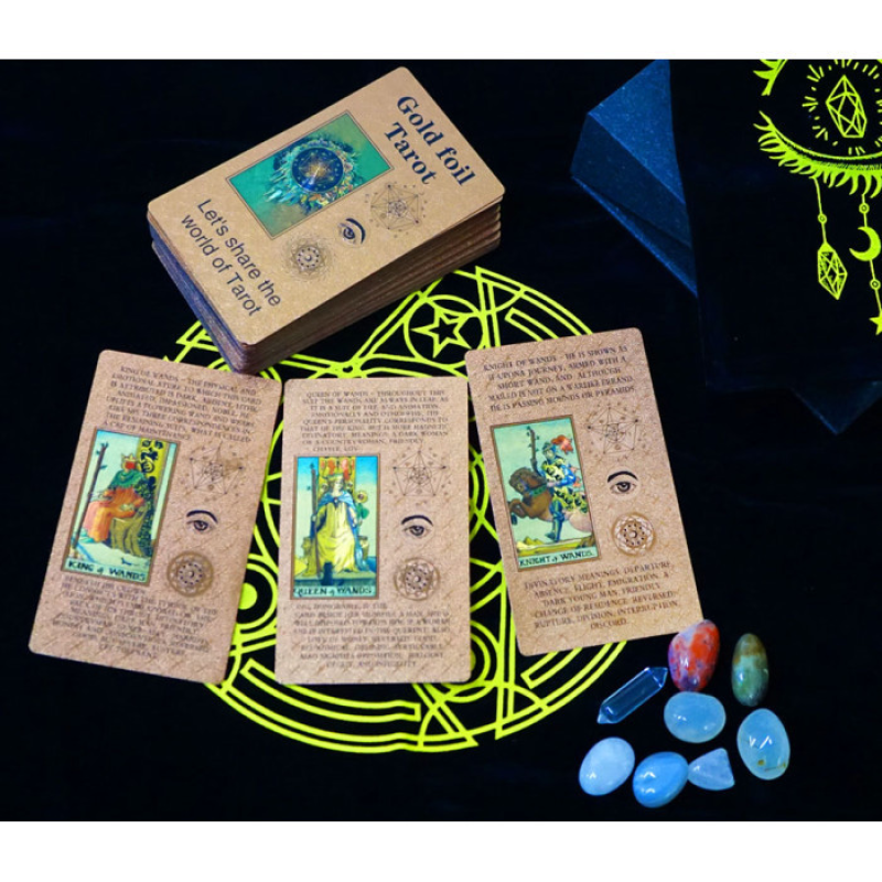 Набір з картами Таро Gold Foil Tarot