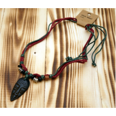 Амулет із кістки на шнурку №1