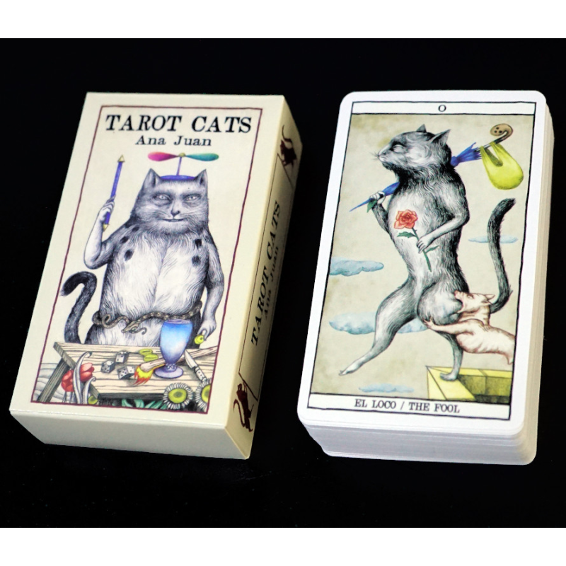 Карти Таро Котів Анни Хуан (Tarot Cats by Ana Juan) Карти Таро Котів Анни Хуан (Tarot Cats by Ana Juan)
