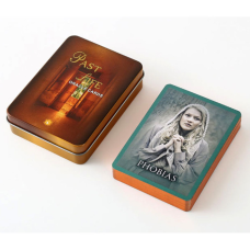 Карти Оракул Минулого Життя (Past Life Oracle holography) od-30534 у металевій коробці