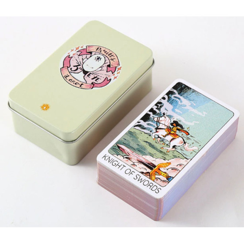 Карти Таро Брітта Третє око (Third Eye Tarot) у металевій коробці od-30535