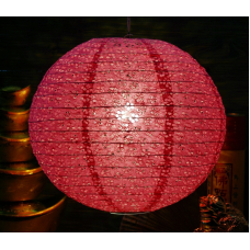 Ліхтар паперовий ШАР Мей Хуа Темно-рожевий
