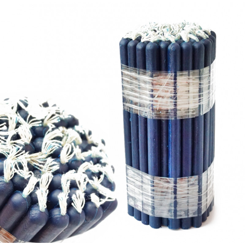 Свічки бажань малі 1 кг. Сині