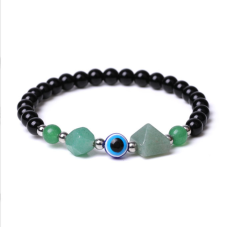 Браслет Пірамідка Зелений авантюрин