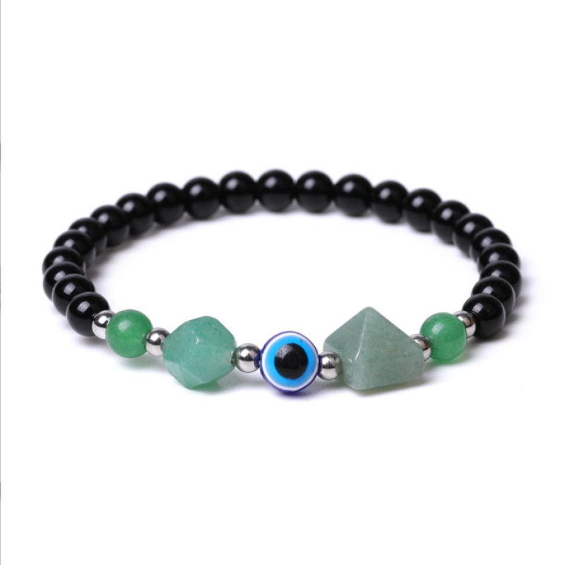 Браслет Пірамідка Зелений авантюрин