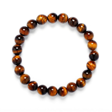Браслет Тигрове око 8 мм.