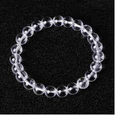 Браслет Гірський кришталь 8мм.