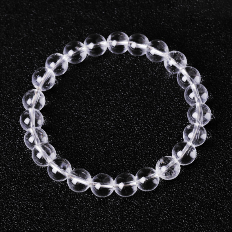 Браслет Гірський кришталь 8мм.