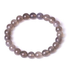 Браслет Димчастий кварц 8 мм.