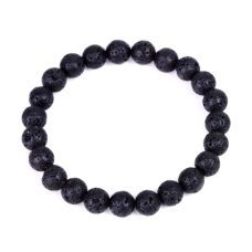 Браслет Лавовий камінь 8мм.