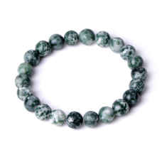 Браслет Моховий агат 8мм.