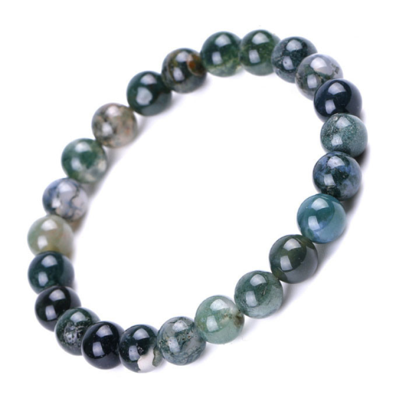 Браслет Індійський агат 8мм.