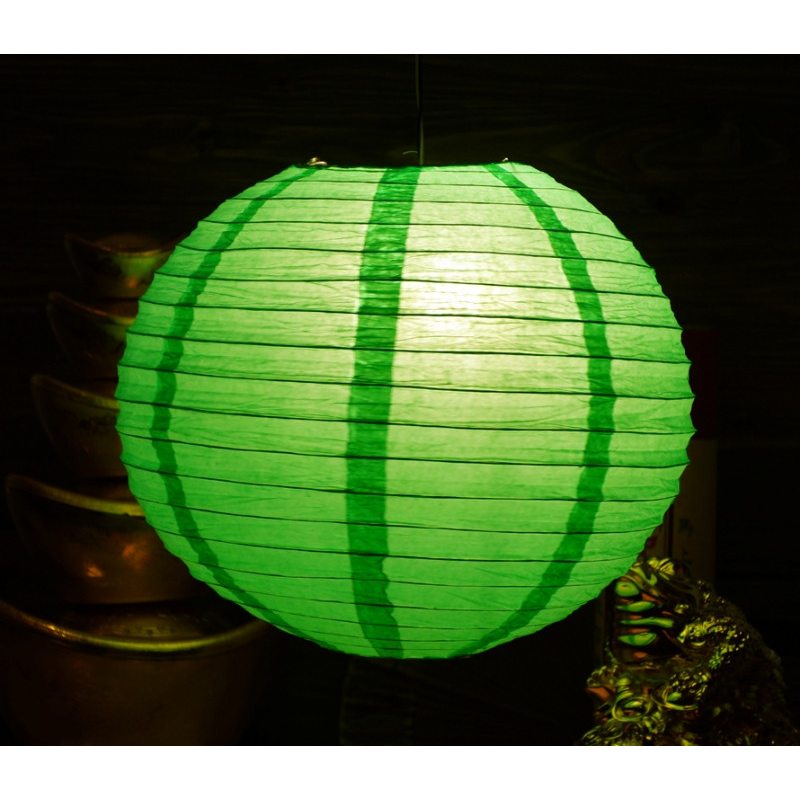 Ліхтар паперовий Куля Зелений Ліхтар паперовий Куля Зелений