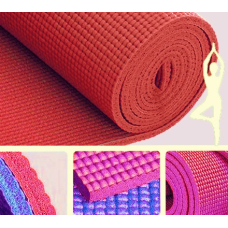 Килимок для Йогі 4 мм. червоній