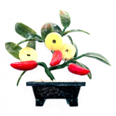 Дерево щастя Три перці + 3 монети А294С