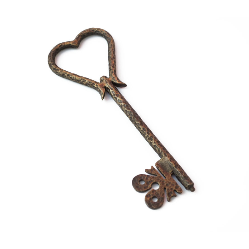 Ключ Серце для ритуалу “Виливок воском“