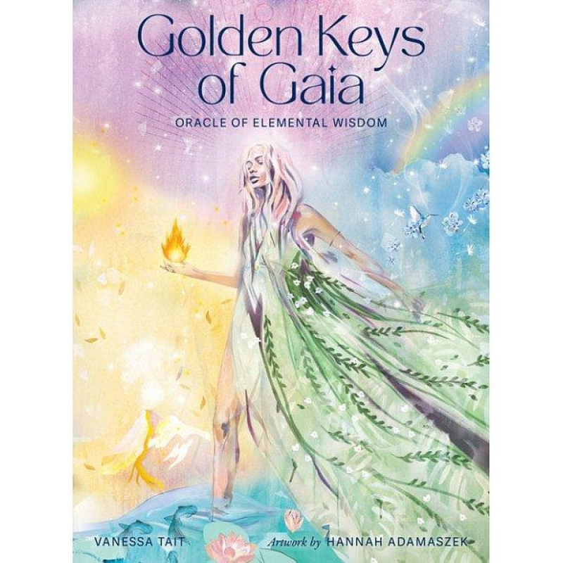 Карти Оракул Золоті Ключі Гайї - Golden Keys Of Gaia Oracle. Blue Angel Карти Оракул Золоті Ключі Гайї - Golden Keys Of Gaia Oracle. Blue Angel