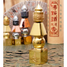 Пагода п“яти елементів колір золото велика