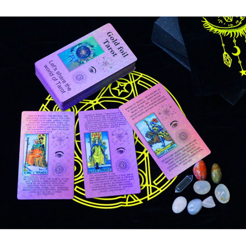 Набір з картами Таро Gold Foil Tarot