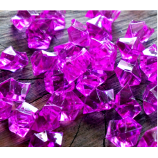 Декоративний наповнювач пластиковий Пурпурний