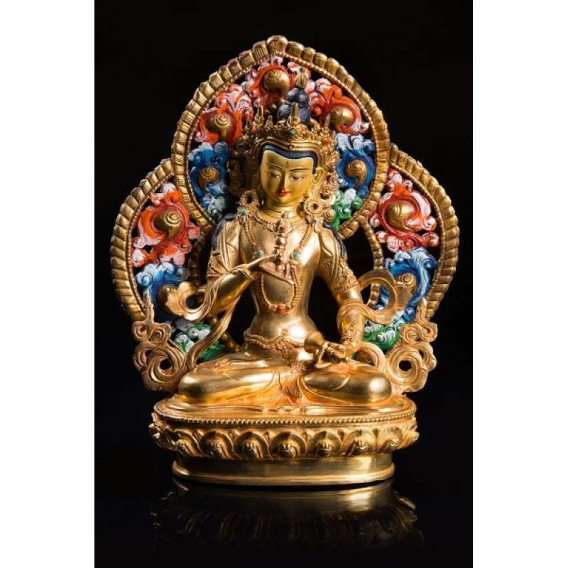 Статуетка з позолотою Непал Будда Авалокітешвара