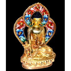 Статуетка з позолотою Непал Будда Ратнасамбхава
